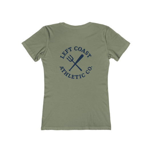Left Coast Athletic Co. Women's Baseball T-Shirt